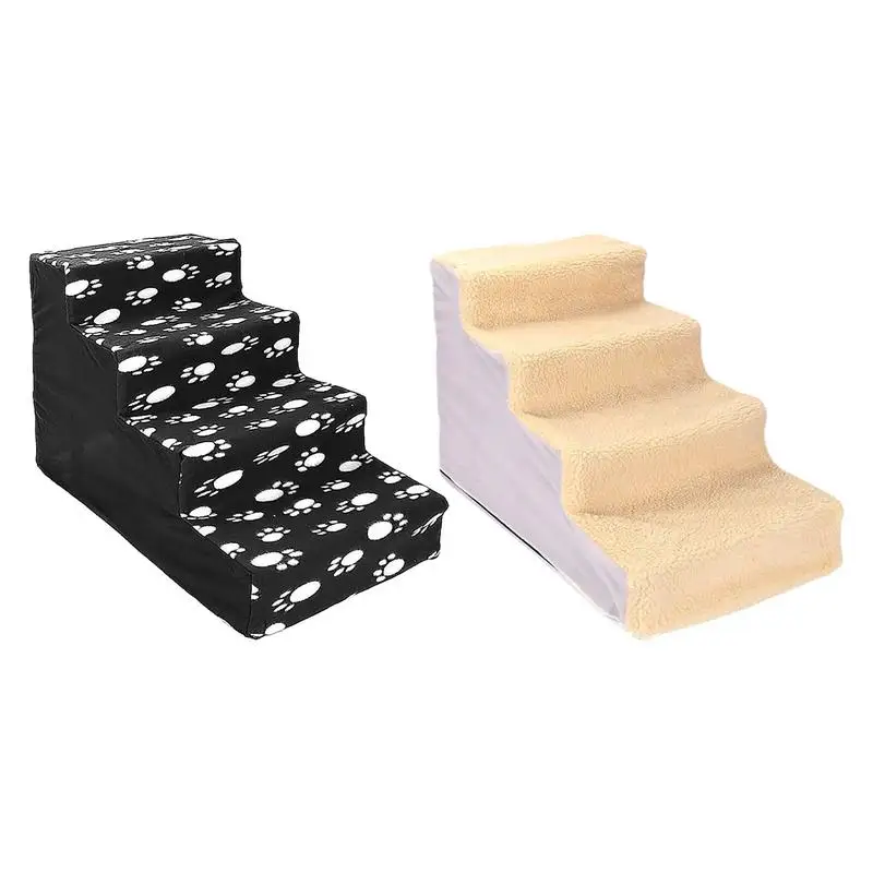 Pet Stairs For Cats Dog Bed Steps Comfortable four Step Ladder For Small Kitten Stairs Ladder Removable & Washable High Beds
Pet Stairs For Cats Dog Bed Steps Comfortable four Step Ladder For Small Kitten Stairs Ladder Removable & Washable High Beds