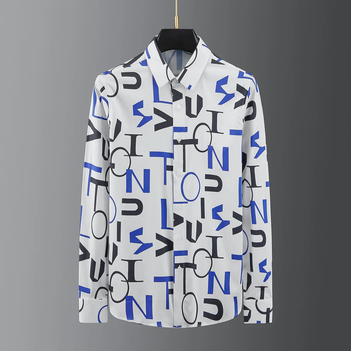 2024 New Year Ropa Hombre Luxury Shirts For Men Long Sleeve Letter 3D Print Cotton Material Smart Causal Y2K High Quality
2024 New Year Ropa Hombre Luxury Shirts For Men Long Sleeve Letter 3D Print Cotton Material Smart Causal Y2K High Quality