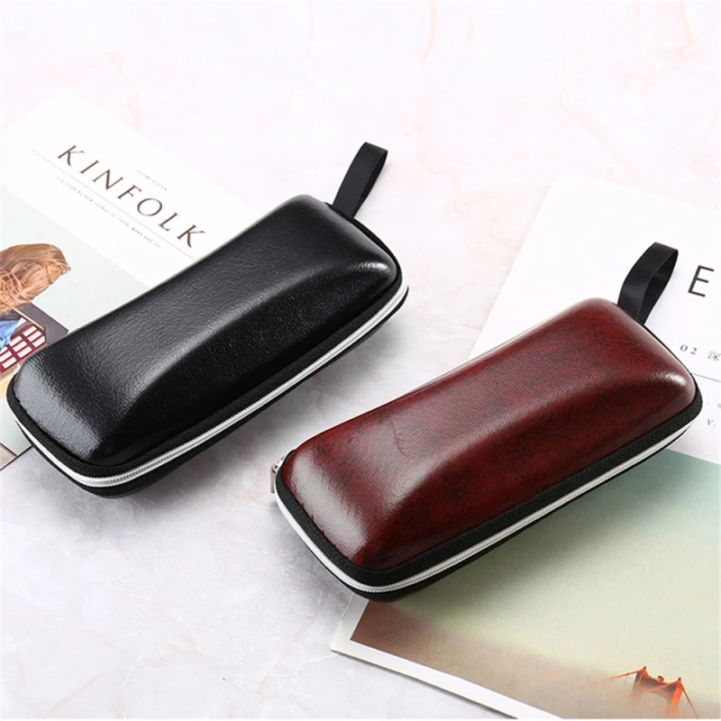 Fiber Style Zipper Leather Glasses Case Sunglasses Case Brand Zipper Case Eyewear Accessories Korean PU Leather Fashion
Fiber Style Zipper Leather Glasses Case Sunglasses Case Brand Zipper Case Eyewear Accessories Korean PU Leather Fashion