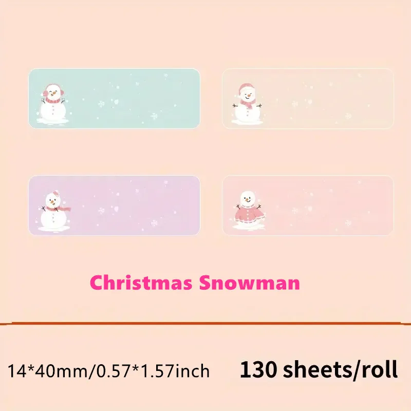 0.57*1.57Inch Christmas Gift Self-Adhesive Labels Paper For Q30 D30 Marklife P12 P15 P11 130pcs Labels Thanks Label, Name Tag
0.57*1.57Inch Christmas Gift Self-Adhesive Labels Paper For Q30 D30 Marklife P12 P15 P11 130pcs Labels Thanks Label, Name Tag