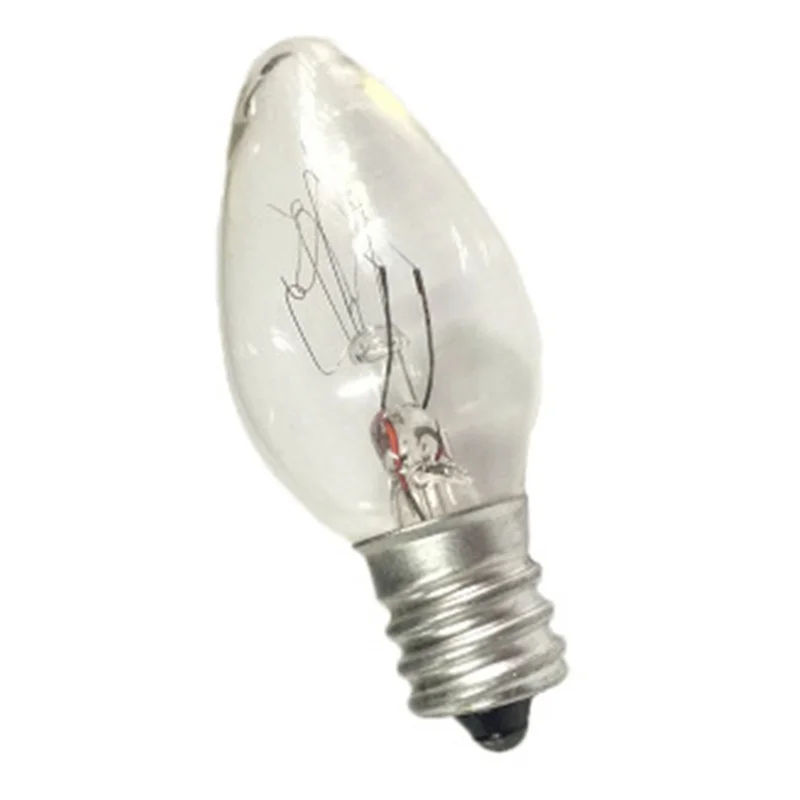 20Pcs 7 Watt C7 E12 Night Light Bulb and Salt Lamp Replacement Bulbs,Clear Glass Incandescent Bulbs
20Pcs 7 Watt C7 E12 Night Light Bulb and Salt Lamp Replacement Bulbs,Clear Glass Incandescent Bulbs