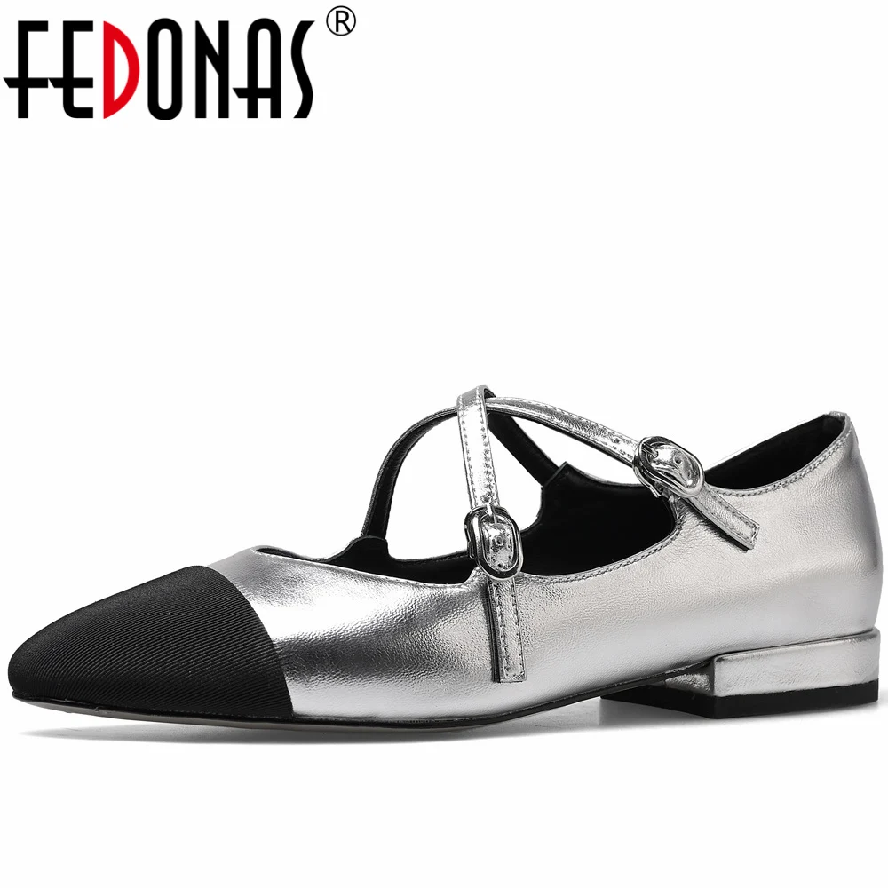 FEDONAS Cross-Tied Women Pumps Low Heels Genuine Leather Quality Fashion Mixed Colors Casual Working Spring Summer Shoes Woman
FEDONAS Cross-Tied Women Pumps Low Heels Genuine Leather Quality Fashion Mixed Colors Casual Working Spring Summer Shoes Woman