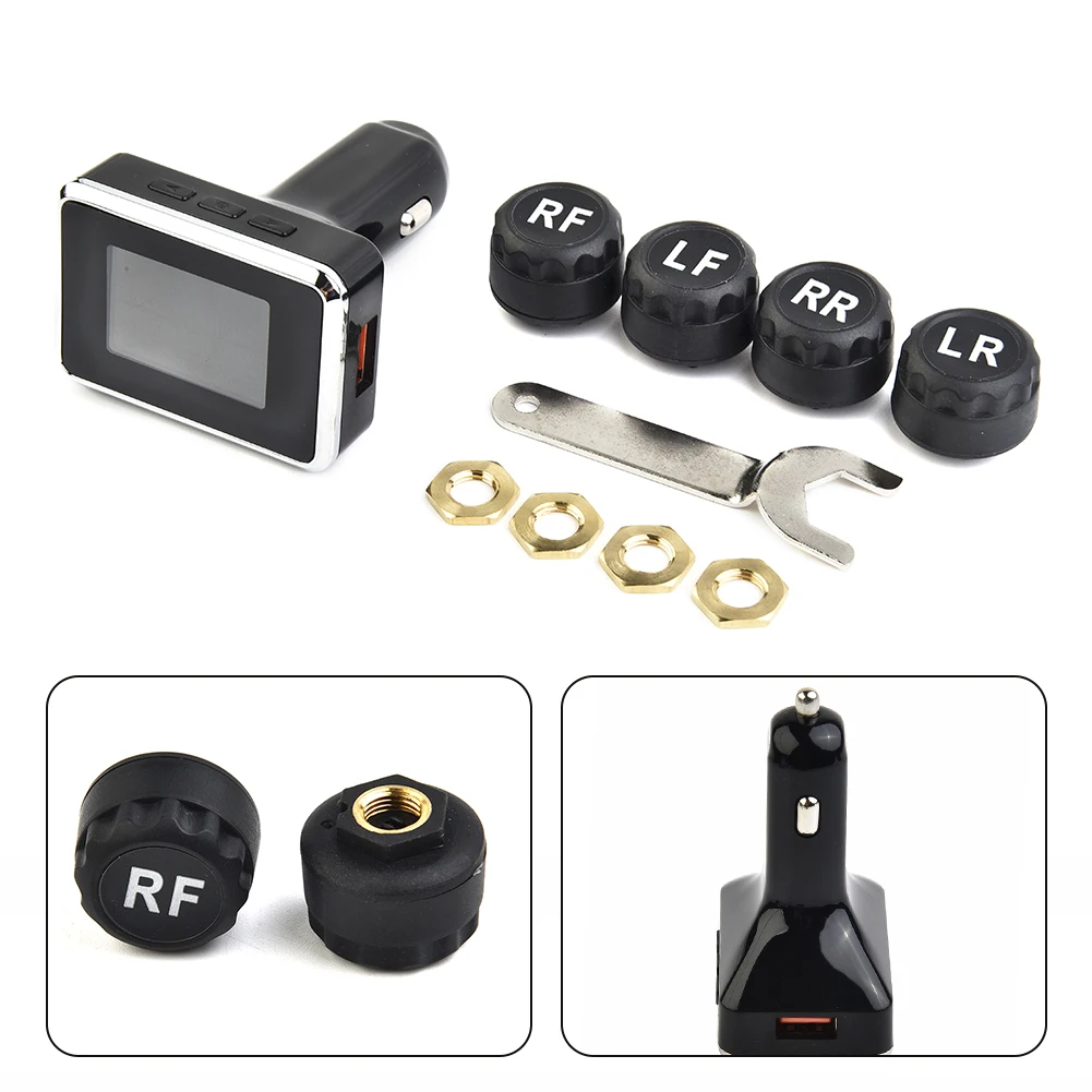 Tire Monitoring Tire Pressure Sensor 1 SET 4External Accessories Auto Black Monitoring Sensor System 12V Car Durable
Tire Monitoring Tire Pressure Sensor 1 SET 4External Accessories Auto Black Monitoring Sensor System 12V Car Durable