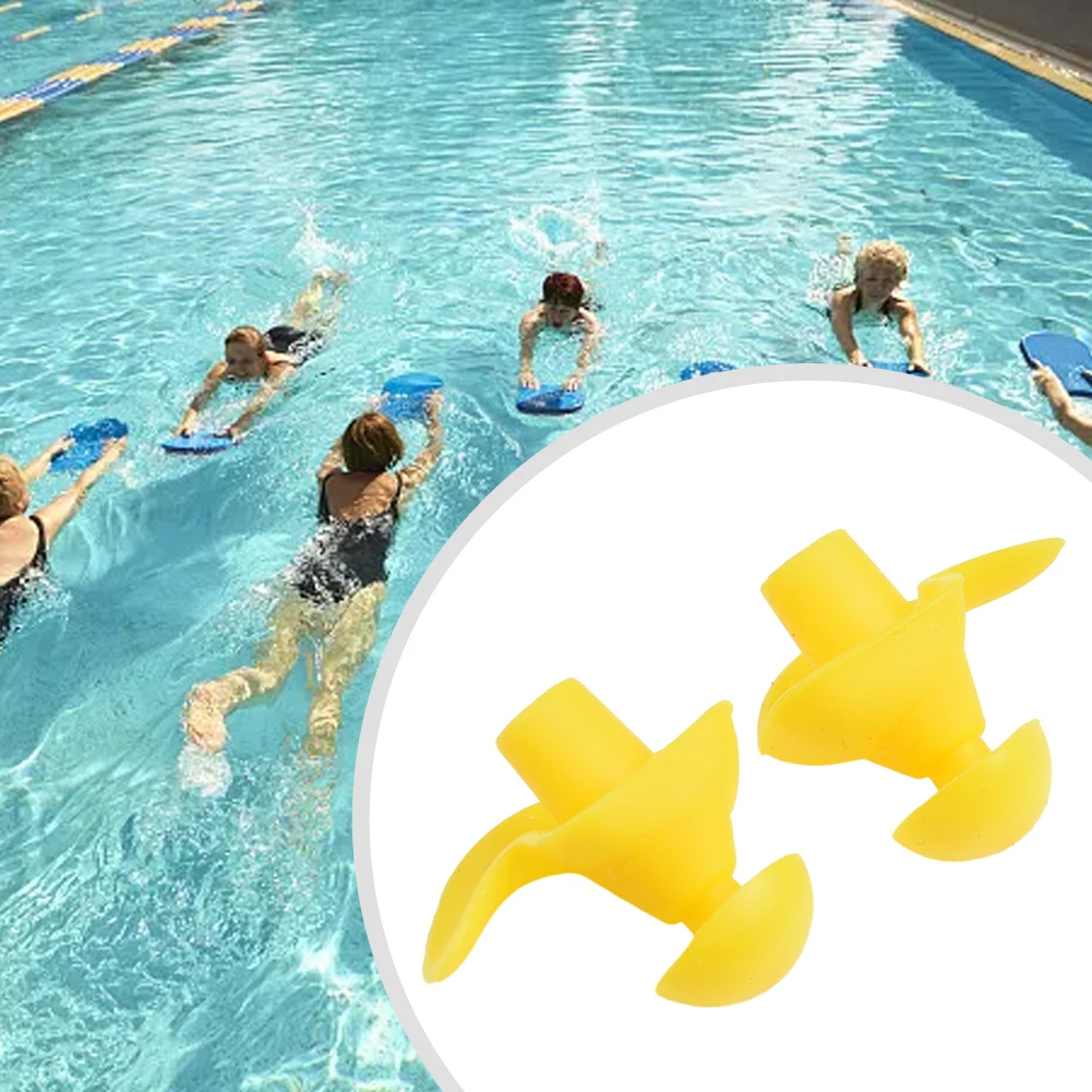 1 Pair Ear Plugs Water Sports Waterproof Soft Silicone Ear Protector For Swimming Diving Durable Earplugs Swimming Accessories
1 Pair Ear Plugs Water Sports Waterproof Soft Silicone Ear Protector For Swimming Diving Durable Earplugs Swimming Accessories