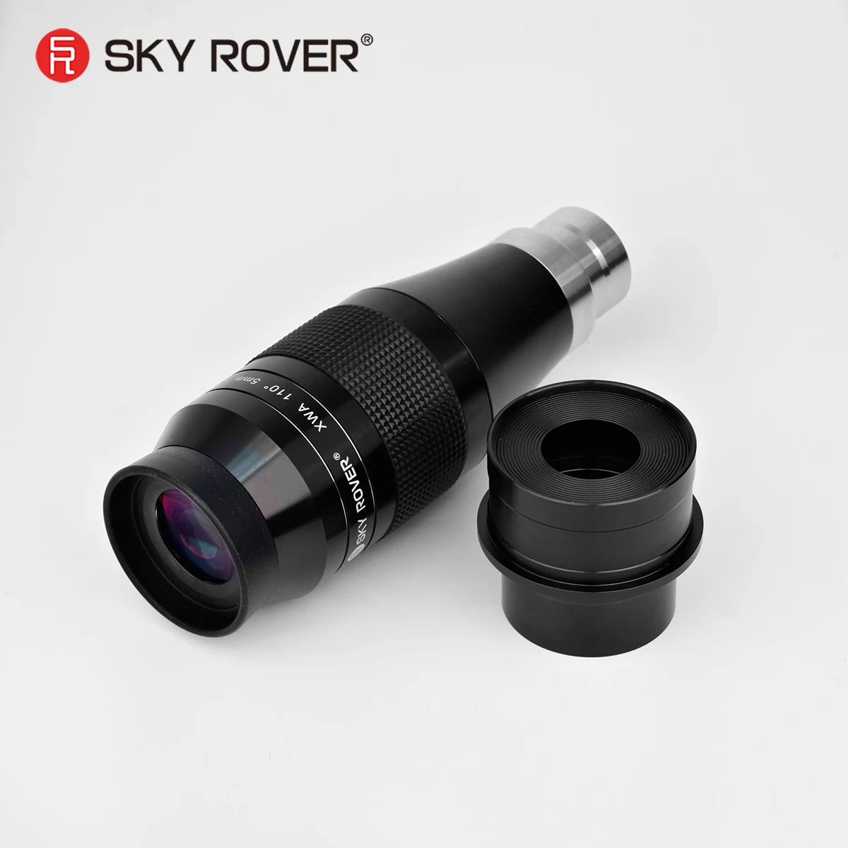 

SKY ROVER 110 degree XWA 5mm ultra wide angle eyepiece accessory provides standard 1.25 inch and 2-inch interfaces