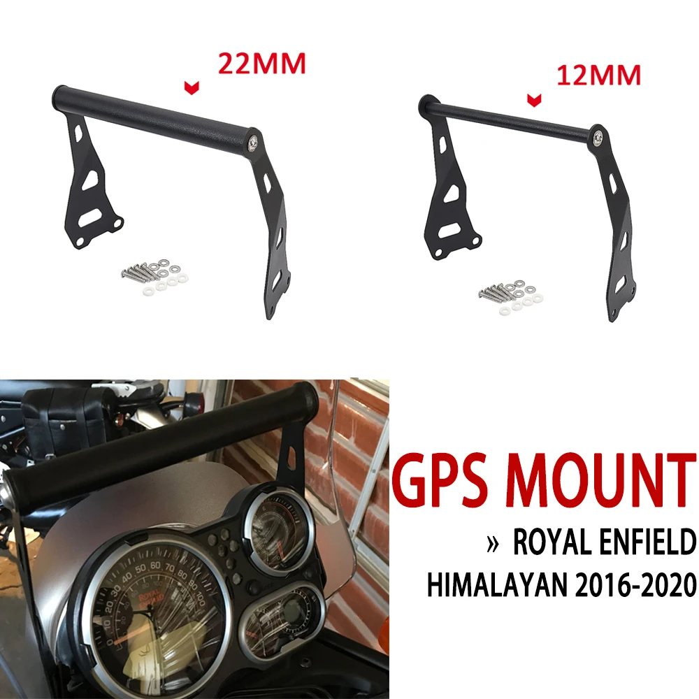 

2016 - 2020 Motorcycle Accessories Stand Holder Phone Mobile Phone GPS Navigation Plate Bracket New FOR ROYAL ENFIELD HIMALAYAN