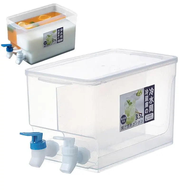 Drink Dispenser Spillproof 5.2l Water Dispenser Jug With Dual Spigot Cold Water Bottle Tea Pots Dispenser Ice Drink Container
Drink Dispenser Spillproof 5.2l Water Dispenser Jug With Dual Spigot Cold Water Bottle Tea Pots Dispenser Ice Drink Container