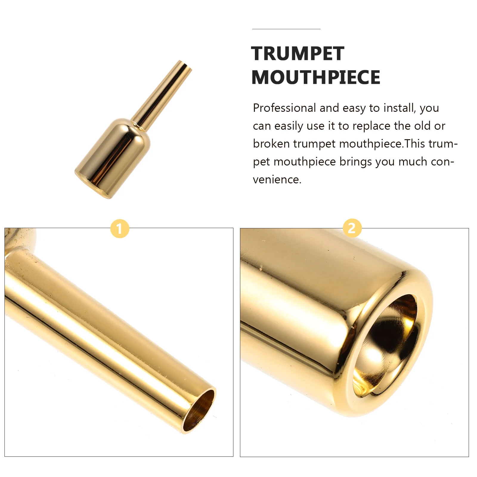 British Gilded Trumpet Accessory Replacement Musician Instrument Accessory Player Professional Replacement Trumpet Parts
British Gilded Trumpet Accessory Replacement Musician Instrument Accessory Player Professional Replacement Trumpet Parts