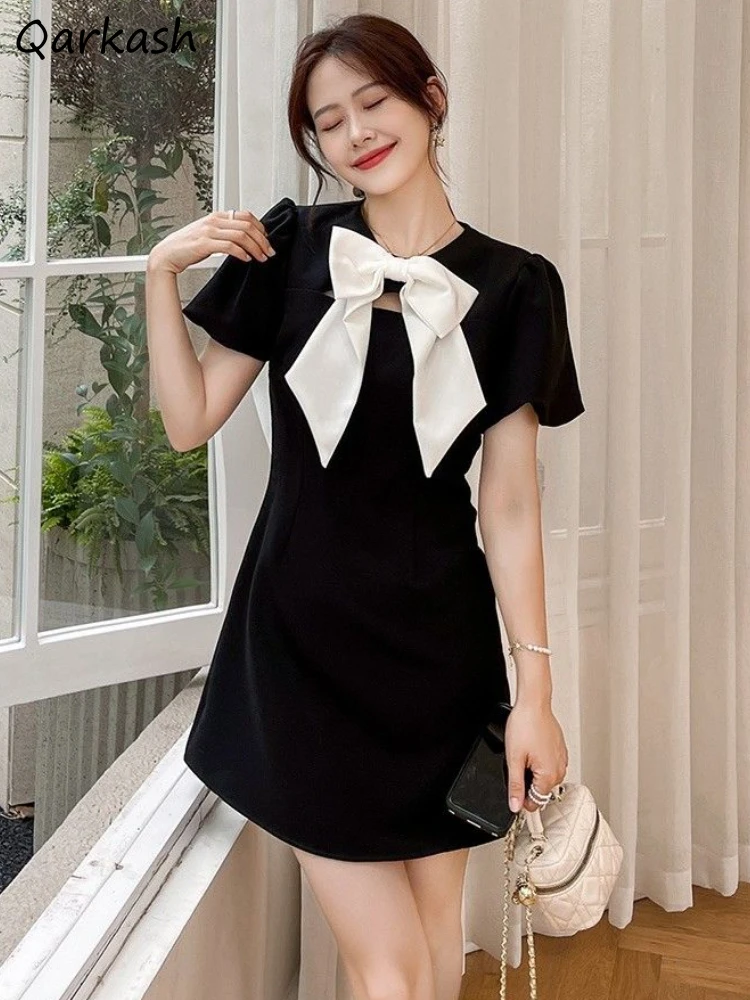 Mini Dresses Women Sweet All-match Girlish A-line Summer Aesthetic Fashion Tender Korean Style Students Holiday Vestidos Casual
Mini Dresses Women Sweet All-match Girlish A-line Summer Aesthetic Fashion Tender Korean Style Students Holiday Vestidos Casual