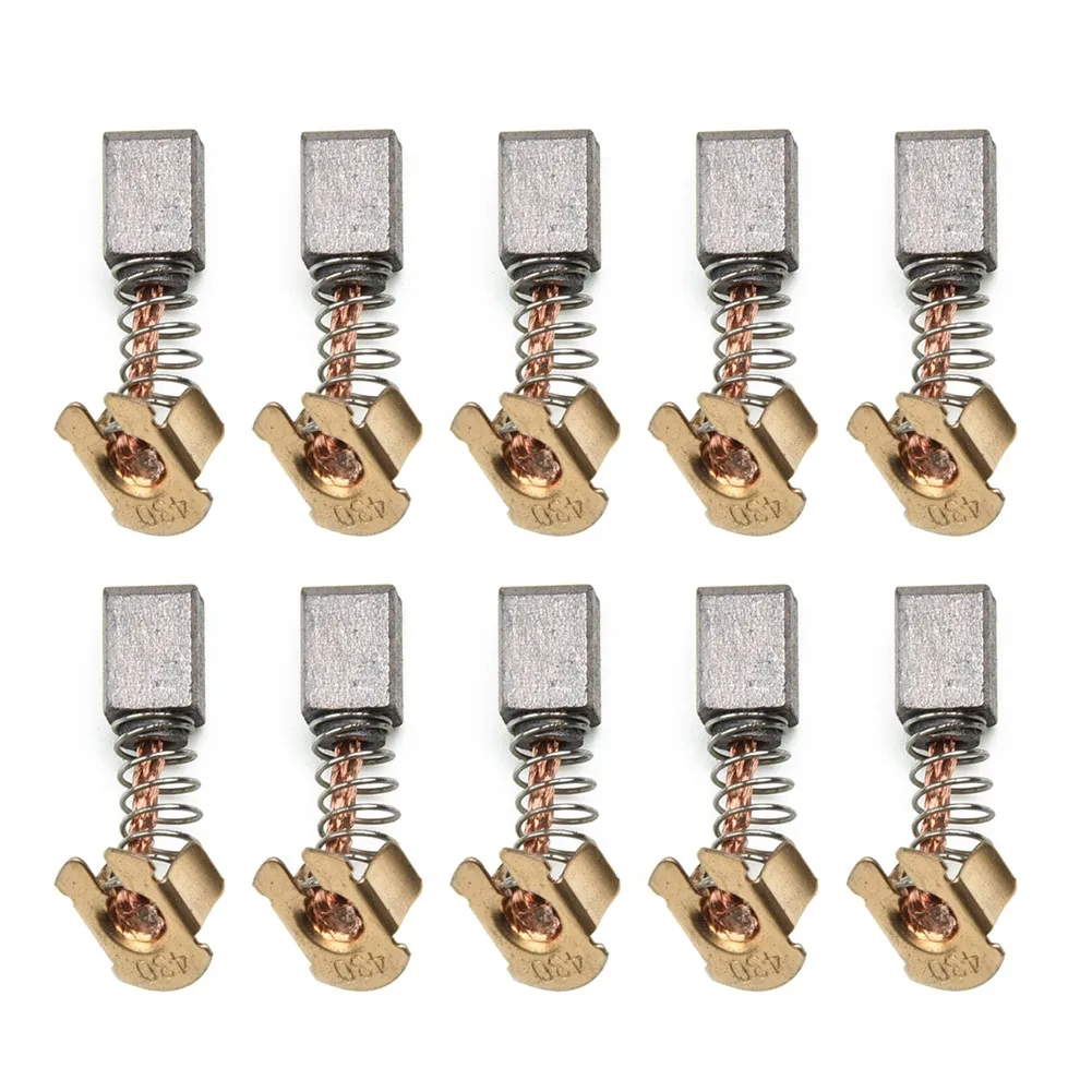 10pcs Carbon Brushes Replacement For 18V Angle Grinder CB-430 BGA450 BGA452 DGA452 GA400 BGA402 Replacement Accessories
10pcs Carbon Brushes Replacement For 18V Angle Grinder CB-430 BGA450 BGA452 DGA452 GA400 BGA402 Replacement Accessories