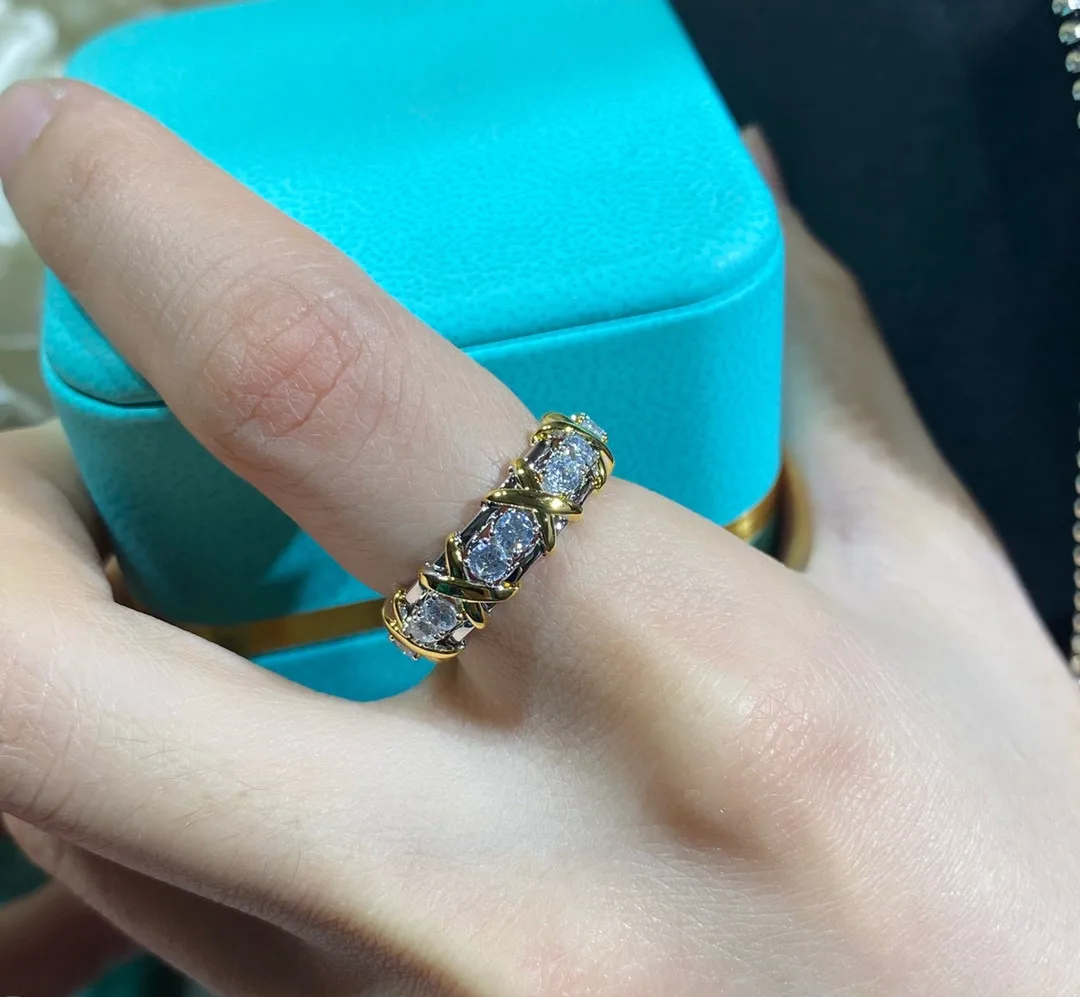 Eternity 10K Gold 4mm Diamond Ring 925 Sterling Silver Cross Jewelry Engagement Wedding Ring Men's Party Accessories
Eternity 10K Gold 4mm Diamond Ring 925 Sterling Silver Cross Jewelry Engagement Wedding Ring Men's Party Accessories