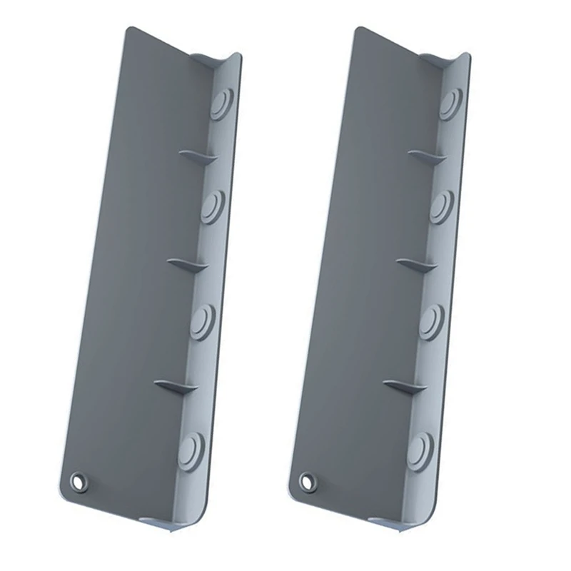 2PCS Sink Splash Guard With Strong Suction Cup Premium Silicone Sink Water Splash Guard Soft Anti Water Splatter Protector Grey
2PCS Sink Splash Guard With Strong Suction Cup Premium Silicone Sink Water Splash Guard Soft Anti Water Splatter Protector Grey