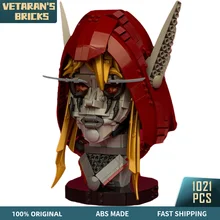 MOC Sylvanas Windrunner Heroine War Archer Night Elf Head Figures Custom Bust Decor Building Blocks Set Brick Toy Birthday Gift
MOC Sylvanas Windrunner Heroine War Archer Night Elf Head Figures Custom Bust Decor Building Blocks Set Brick Toy Birthday Gift
