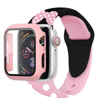 Case+Strap for Apple watch band 44mm 40mm 42mm 38mm Silicone Wristband bracelet correa for iWatch series 3 4 5 6 SE 7 band 45mm
Case+Strap for Apple watch band 44mm 40mm 42mm 38mm Silicone Wristband bracelet correa for iWatch series 3 4 5 6 SE 7 band 45mm