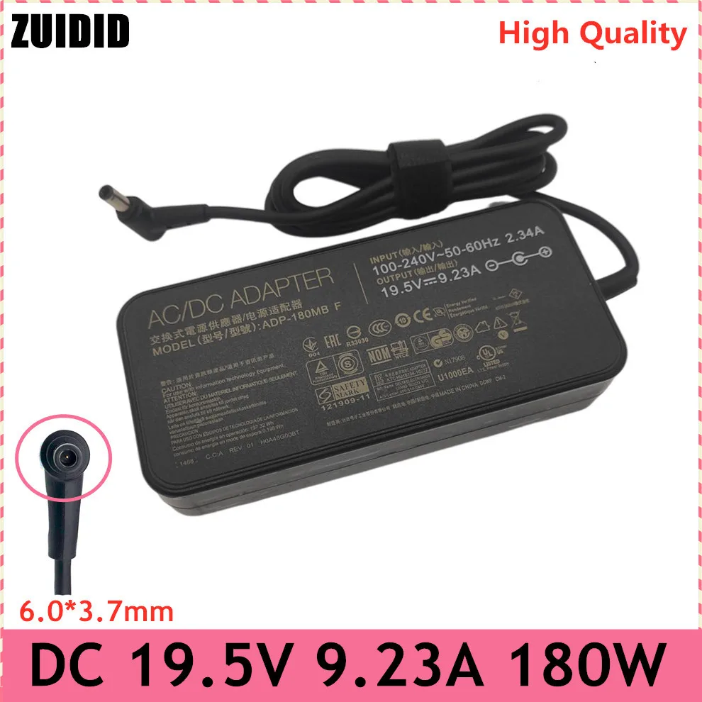 19.5V 9.23A 180W 6.0*3.7mm AC Laptop Adapter Power Charger For A17-180P1A S7C GL504 FX95DU GX531 GM501 GL504G FX95G FX505G
19.5V 9.23A 180W 6.0*3.7mm AC Laptop Adapter Power Charger For A17-180P1A S7C GL504 FX95DU GX531 GM501 GL504G FX95G FX505G