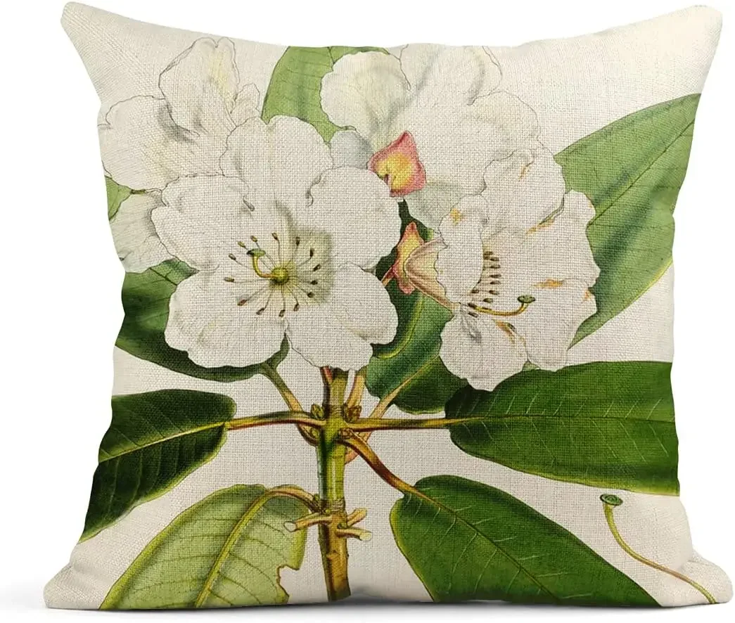 Linen Throw Pillowcase Summer Azalea Home Decoration Pillowcase Square Sofa Cushion Cover 45x45CM pillow case
Linen Throw Pillowcase Summer Azalea Home Decoration Pillowcase Square Sofa Cushion Cover 45x45CM pillow case