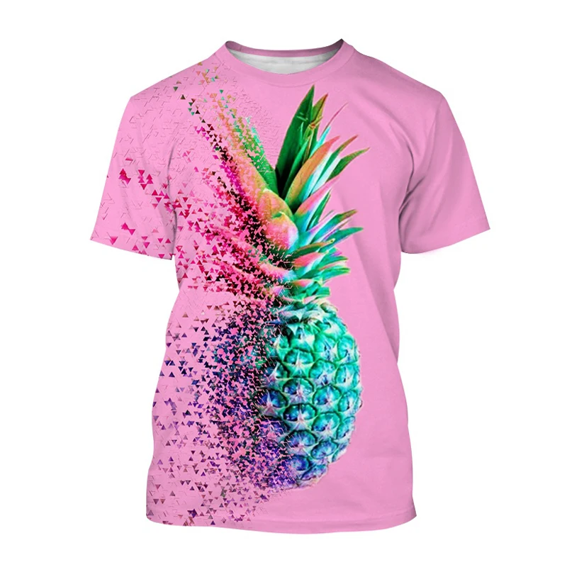 Summer Cool Fruit Personalized Casual 3D Printing Fashion Men's And Women's Children's Round Neck Short Sleeve T-shirt。
Summer Cool Fruit Personalized Casual 3D Printing Fashion Men's And Women's Children's Round Neck Short Sleeve T-shirt。
