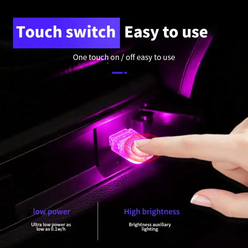 Car Led Light Auto Interior Atmosphere USB Neon Ambient Light RGB Mini Colorful Lamp Portable Mini Night Light Car Accessory
Car Led Light Auto Interior Atmosphere USB Neon Ambient Light RGB Mini Colorful Lamp Portable Mini Night Light Car Accessory