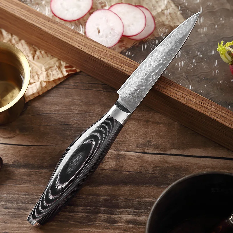 Damascus Steel Paring Knife Chef Knife Meat Cleaver Vegetable Fruit Knife Peelig Knife Kitchen Knife Wood Handle Cooking Tool
Damascus Steel Paring Knife Chef Knife Meat Cleaver Vegetable Fruit Knife Peelig Knife Kitchen Knife Wood Handle Cooking Tool