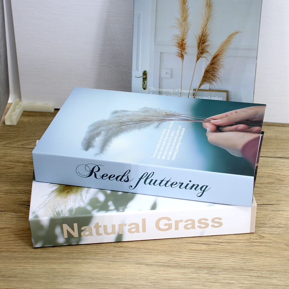 

2023 Modern ins wind fake book simulation book photography props study soft decoration hotel sample model decoration book