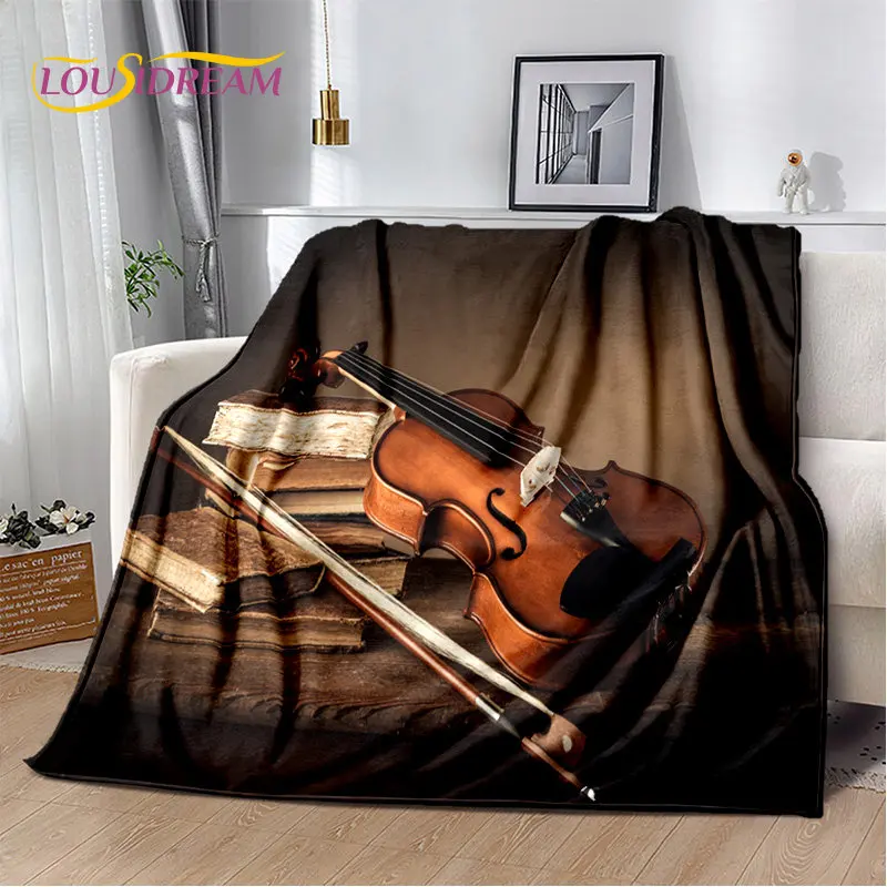 Classical Violin Instrument Music Soft Plush Blanket,Flannel Blanket Throw Blanket for Living Room Bedroom Bed Sofa Picnic Cover
Classical Violin Instrument Music Soft Plush Blanket,Flannel Blanket Throw Blanket for Living Room Bedroom Bed Sofa Picnic Cover