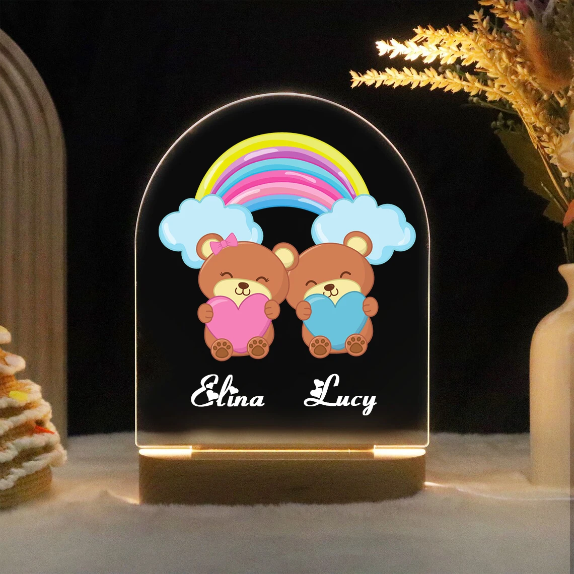 Personalized Children Animal LED USB Night Light Custom Name Acrylic Lamp For Baby Kids Bedroom Home Decoration Birthday Gift
Personalized Children Animal LED USB Night Light Custom Name Acrylic Lamp For Baby Kids Bedroom Home Decoration Birthday Gift