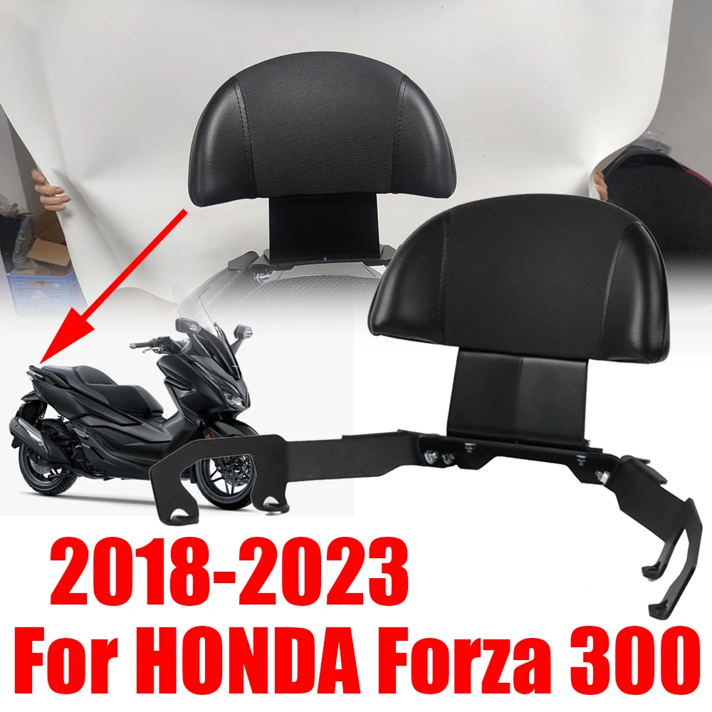 

For HONDA Forza 300 NSS NSS300 Forza300 Motorcycle Accessories Passenger Backrest Rear Seat Back Rest Lazy Back Cushion Sissy