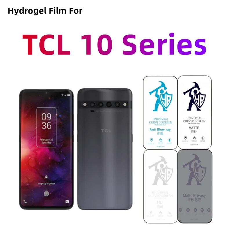 2 шт. матовая Гидрогелевая пленка для TCL 10 Pro HD Защита экрана для TCL 10 Plus 10se Уход за глазами матовая защитная пленка
2 шт. матовая Гидрогелевая пленка для TCL 10 Pro HD Защита экрана для TCL 10 Plus 10se Уход за глазами матовая защитная пленка