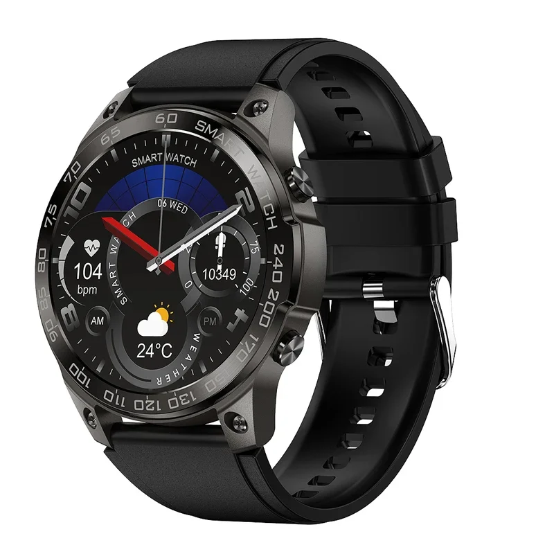 

New IP68 Swimming Waterproof Men Smart Watch Screen Always Show Time 400MAh Large Battery NFC Bluetooth Call Smartwatch Man 2024