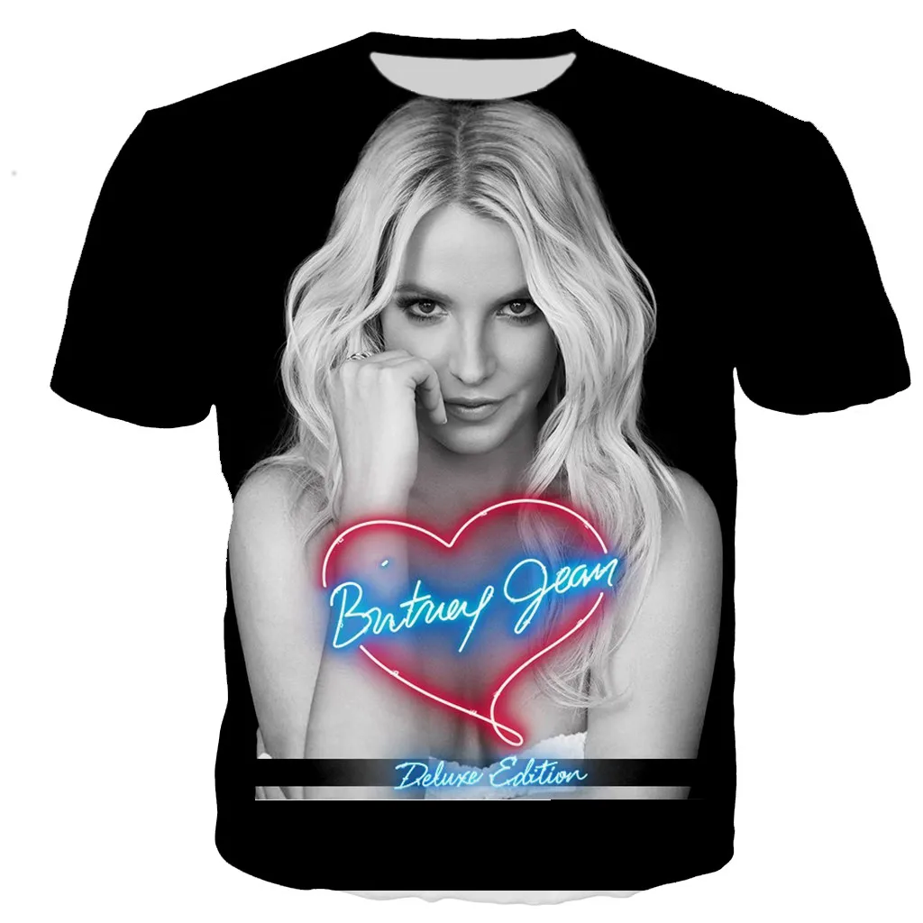Men Women 3D Printed Hip Hop Tops Rapper Sexy Tops Tees 2023 NEW Britney Spears T Shirt Fashion Casual Harajuku Oversized Tshirt
Men Women 3D Printed Hip Hop Tops Rapper Sexy Tops Tees 2023 NEW Britney Spears T Shirt Fashion Casual Harajuku Oversized Tshirt