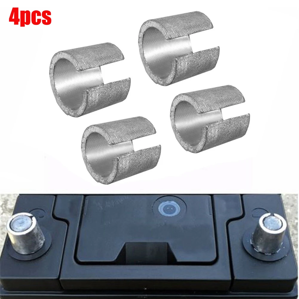 2 Pairs Battery Negative Terminal Adapter Positive Post Shim Lead Converters Metal Replacement Car Accessories
2 Pairs Battery Negative Terminal Adapter Positive Post Shim Lead Converters Metal Replacement Car Accessories