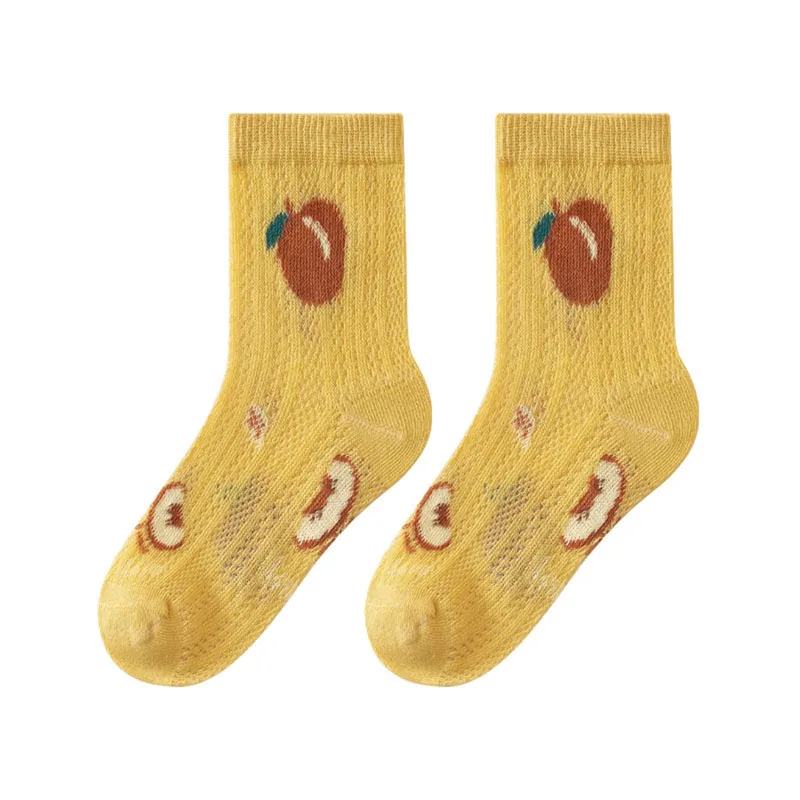 Cute Kids Socks Solid/Striped/Fruit Mesh Socks Soft Elastic Lightweight Casual Socks for Boys Girls
Cute Kids Socks Solid/Striped/Fruit Mesh Socks Soft Elastic Lightweight Casual Socks for Boys Girls