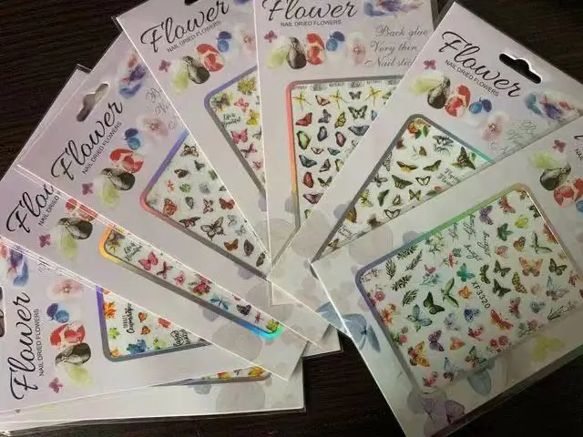 1set/6sheets 3D Butterfly Nail Art Stickers Adhesive Sliders Colorful Blue Flowers Nail Transfer Decals Foils Wraps Decorations
1set/6sheets 3D Butterfly Nail Art Stickers Adhesive Sliders Colorful Blue Flowers Nail Transfer Decals Foils Wraps Decorations