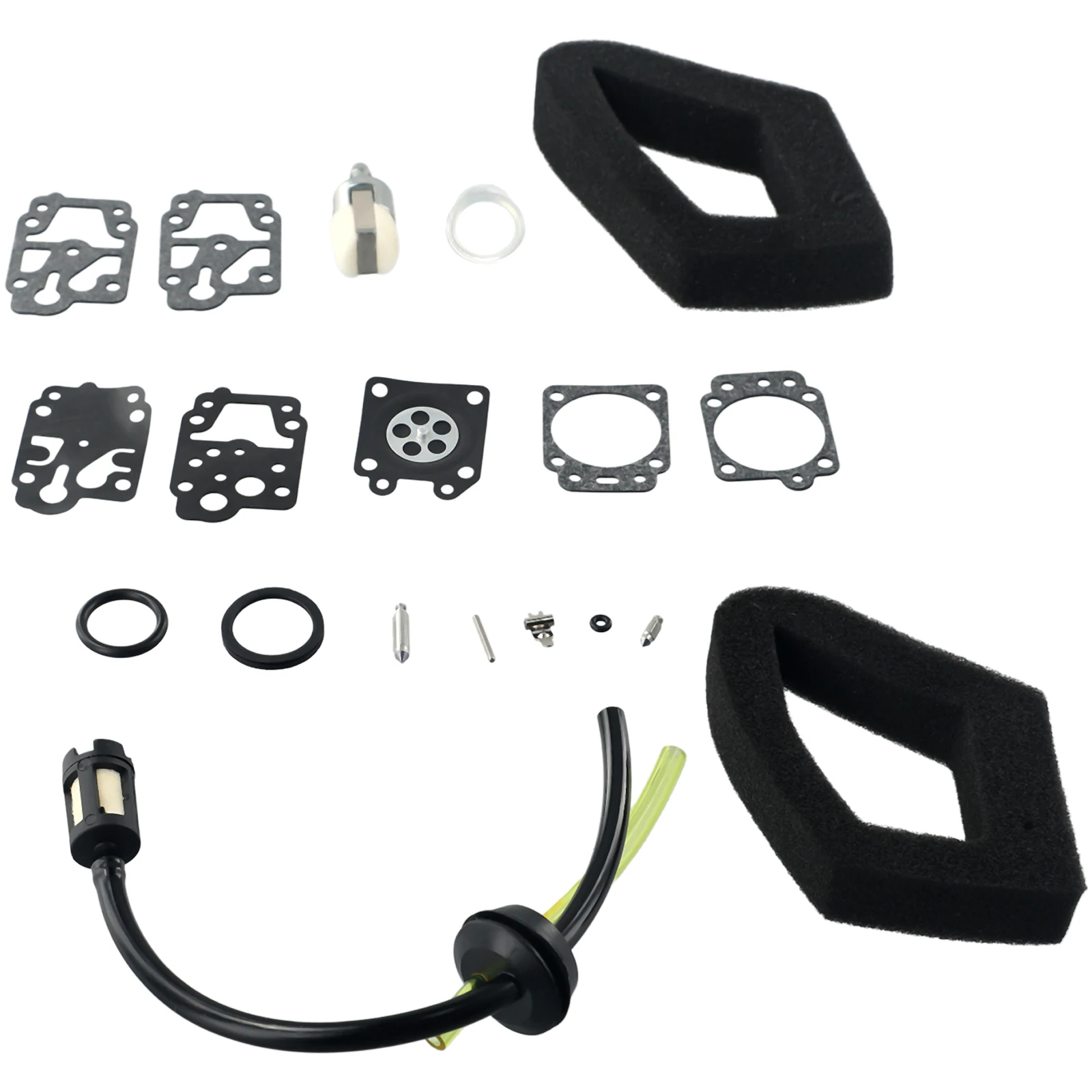 Carburetor Repair Fuel Line Kit For GX35 GX25 HHB25 HHH25 K20-WY Lawn Mower Parts Garden Power Tool Replacement Parts
Carburetor Repair Fuel Line Kit For GX35 GX25 HHB25 HHH25 K20-WY Lawn Mower Parts Garden Power Tool Replacement Parts