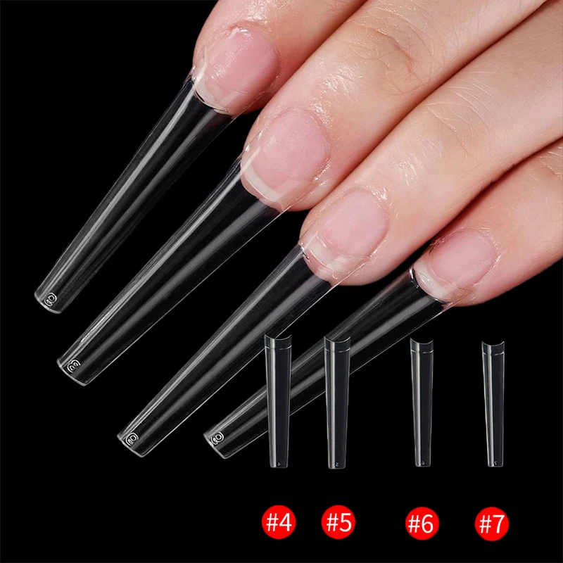 200pcs Size 4567 Mixed Nail Art No C CURVE 3XL Coffin Refill Artificial Half Cover Nails Tips For Extension Maincure Tools
200pcs Size 4567 Mixed Nail Art No C CURVE 3XL Coffin Refill Artificial Half Cover Nails Tips For Extension Maincure Tools