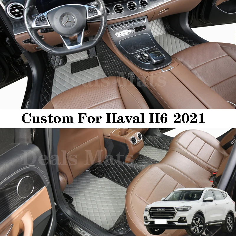 Автомобильные коврики для Haval H6 2021, Водонепроницаемые кожаные коврики, аксессуары для интерьера
Автомобильные коврики для Haval H6 2021, Водонепроницаемые кожаные коврики, аксессуары для интерьера