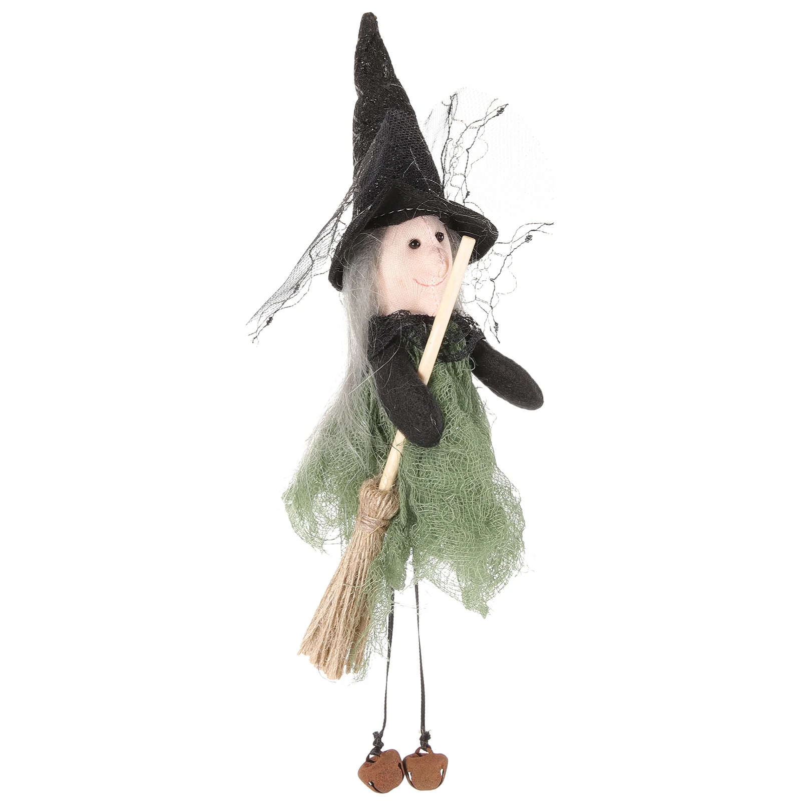 Witch Desktop Halloween Decor Delicate Festival Supplies Lovely Party Wooden Suspending Figurine
Witch Desktop Halloween Decor Delicate Festival Supplies Lovely Party Wooden Suspending Figurine
