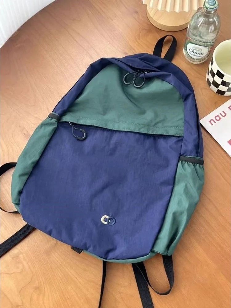 

Корейский нейлоновый легкий вместительный дорожный рюкзак, повседневные портативные школьные ранцы для студентов колледжа для женщин