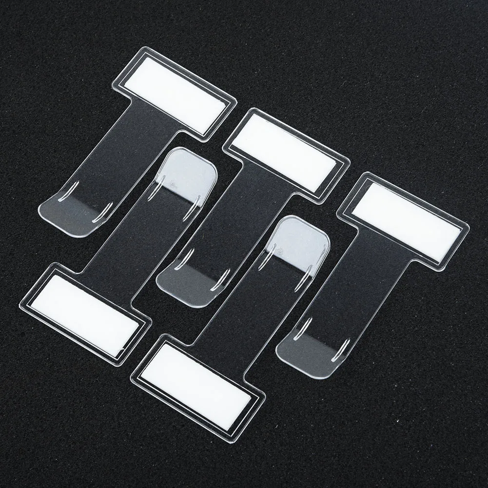 Accessories 5pcs Ticket Clip Car Vehicle Card Holder Sticker Plastic Windscreen Window Accessory Permit Organizer
Accessories 5pcs Ticket Clip Car Vehicle Card Holder Sticker Plastic Windscreen Window Accessory Permit Organizer
