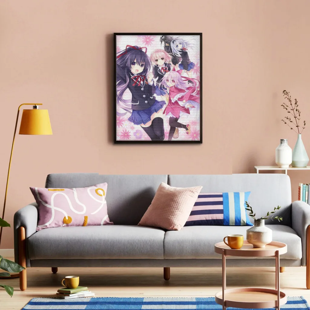 Date a Live Diamond Painting 5D Diamond Mosaic Suitable for Children DIY Gift Home Decor
Date a Live Diamond Painting 5D Diamond Mosaic Suitable for Children DIY Gift Home Decor