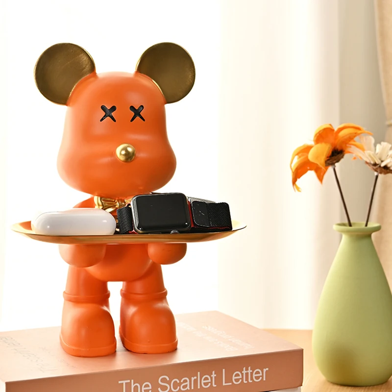 Cool Bear Butler Statue with Design Tray Home Decor Animal Resin Sculpture Decorative Ornaments Decor Office Decoration
Cool Bear Butler Statue with Design Tray Home Decor Animal Resin Sculpture Decorative Ornaments Decor Office Decoration