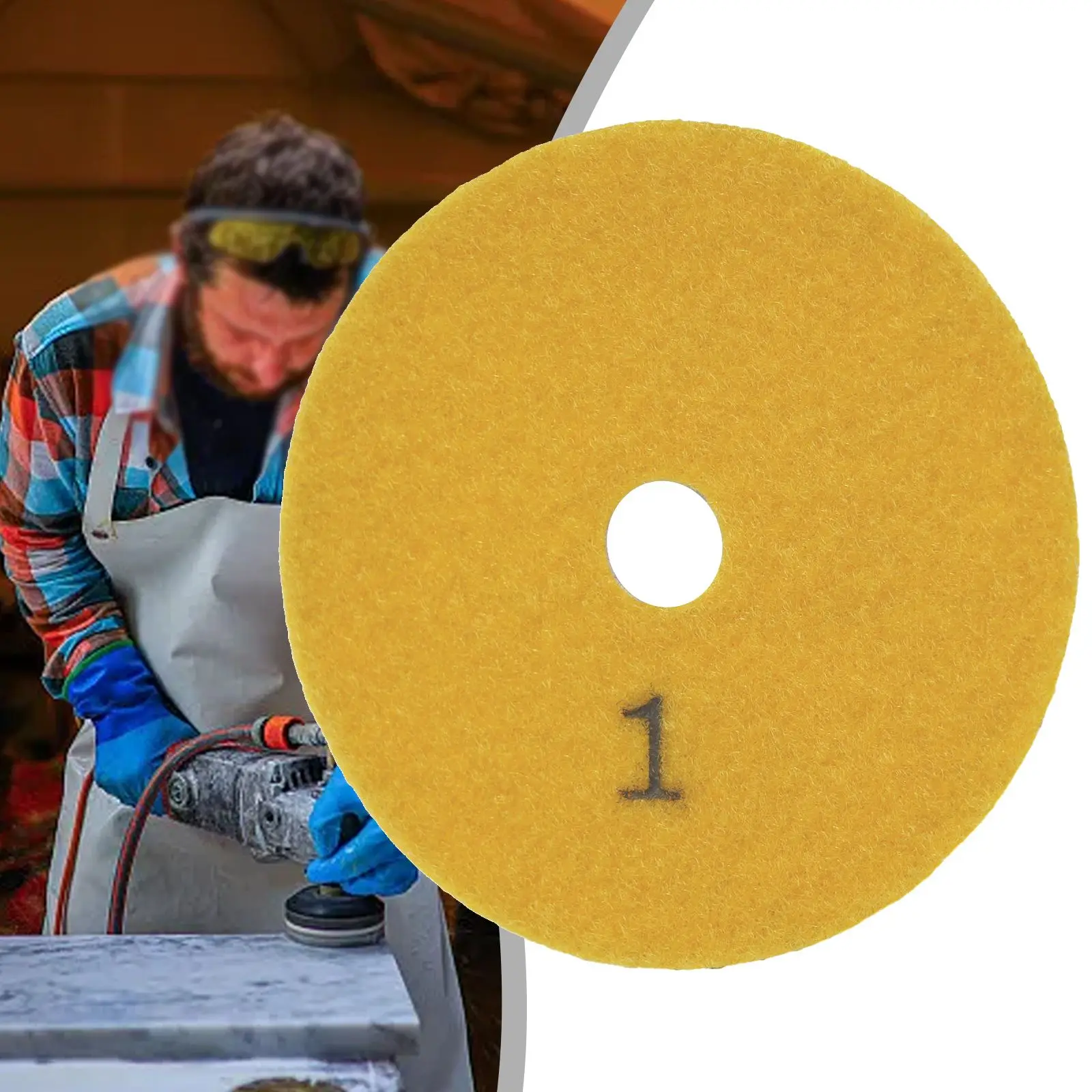 Durable Tools Tools Tool Add Water For Best Results Concrete Flexible Pads High Diamond Count Tile 1# 2# 4inch/100mm
Durable Tools Tools Tool Add Water For Best Results Concrete Flexible Pads High Diamond Count Tile 1# 2# 4inch/100mm