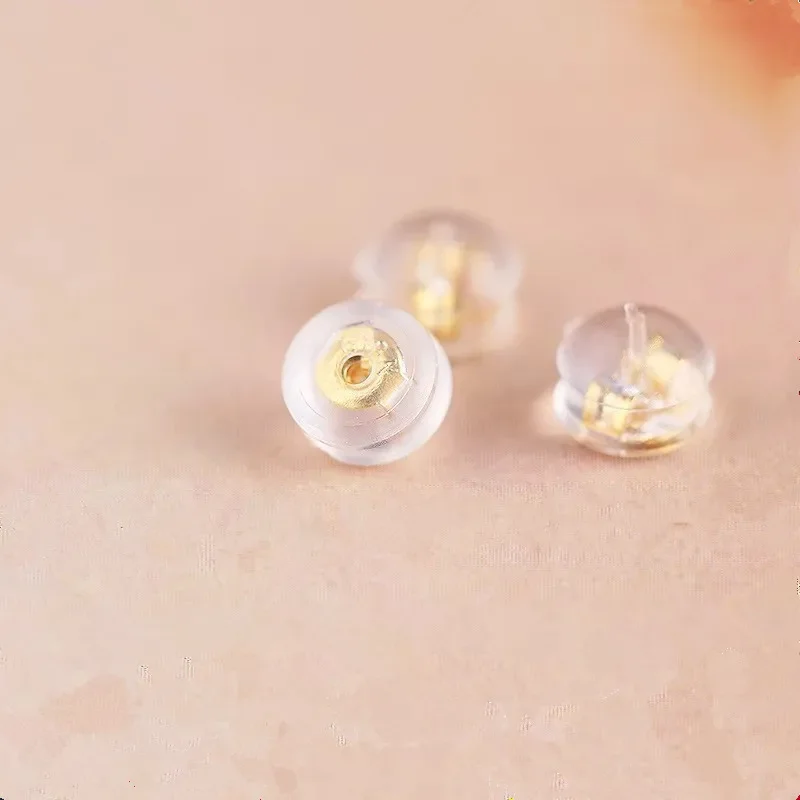 Золотые серьги-гвоздики DIY18K Au750, силиконовые Нескользящие Заглушки для сережек-гвоздиков, аксессуары для сережек D0001
Золотые серьги-гвоздики DIY18K Au750, силиконовые Нескользящие Заглушки для сережек-гвоздиков, аксессуары для сережек D0001