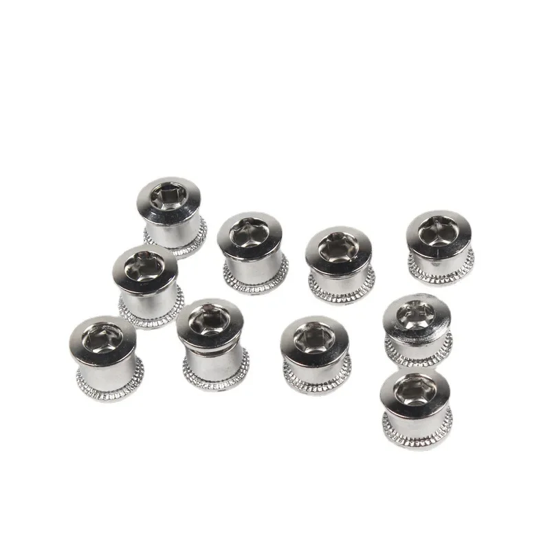 

10pcs Crankset Bolts Mountain Bike Arm Fixing Bolt Screws Bicycle Nuts 6.5/8.5mm Single/Double