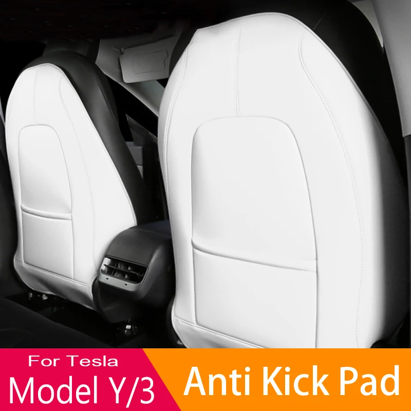 2022 Car Seat Back Pad Anti Kick Protector for Tesla Model Y Model 3 Leather Mat Child Anti Mud Dirt Dirty Interior Accessories
2022 Car Seat Back Pad Anti Kick Protector for Tesla Model Y Model 3 Leather Mat Child Anti Mud Dirt Dirty Interior Accessories