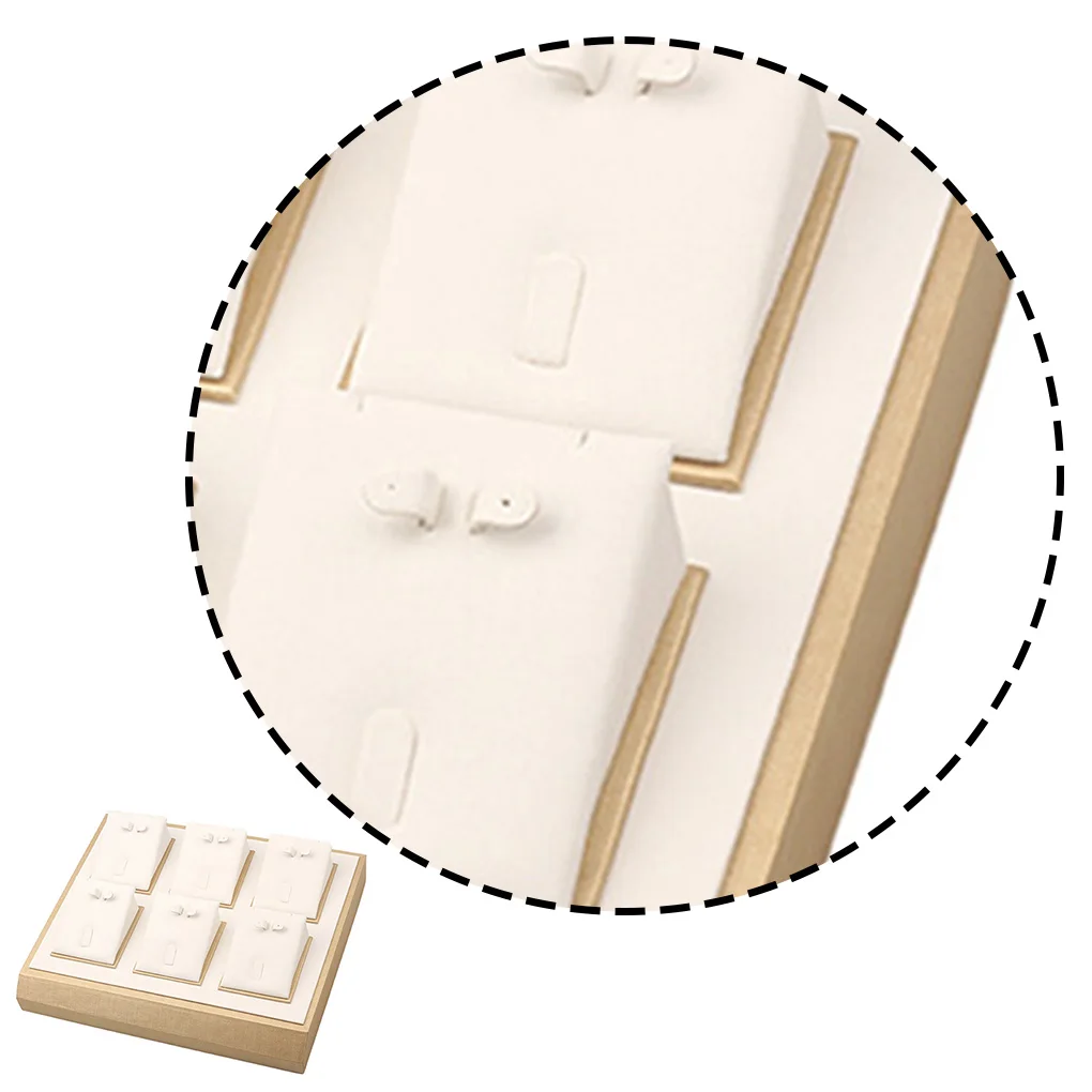 Tray Jewelry Display 6 Bits Necklaces Storage Pendant Bracelet Fashionable Box Case Chain Counter Showcase Container
Tray Jewelry Display 6 Bits Necklaces Storage Pendant Bracelet Fashionable Box Case Chain Counter Showcase Container