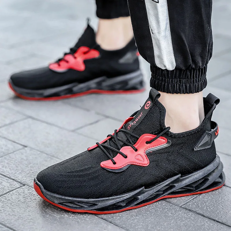 New Men's Mixed Color Running Shoes Fly Woven Trendy Comfortable Breathable Sneakers Non-slip Wear-Resistant Casual Sports Shoes
New Men's Mixed Color Running Shoes Fly Woven Trendy Comfortable Breathable Sneakers Non-slip Wear-Resistant Casual Sports Shoes