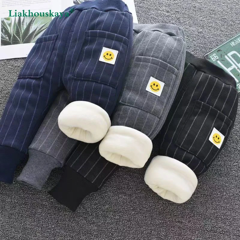 Winter Pants Kids Fleece Boys Pant Children Clothing Autumn Baby Girl Lined Leggings Boys Embroidery Cartoon Thick Warm Trousers
Winter Pants Kids Fleece Boys Pant Children Clothing Autumn Baby Girl Lined Leggings Boys Embroidery Cartoon Thick Warm Trousers