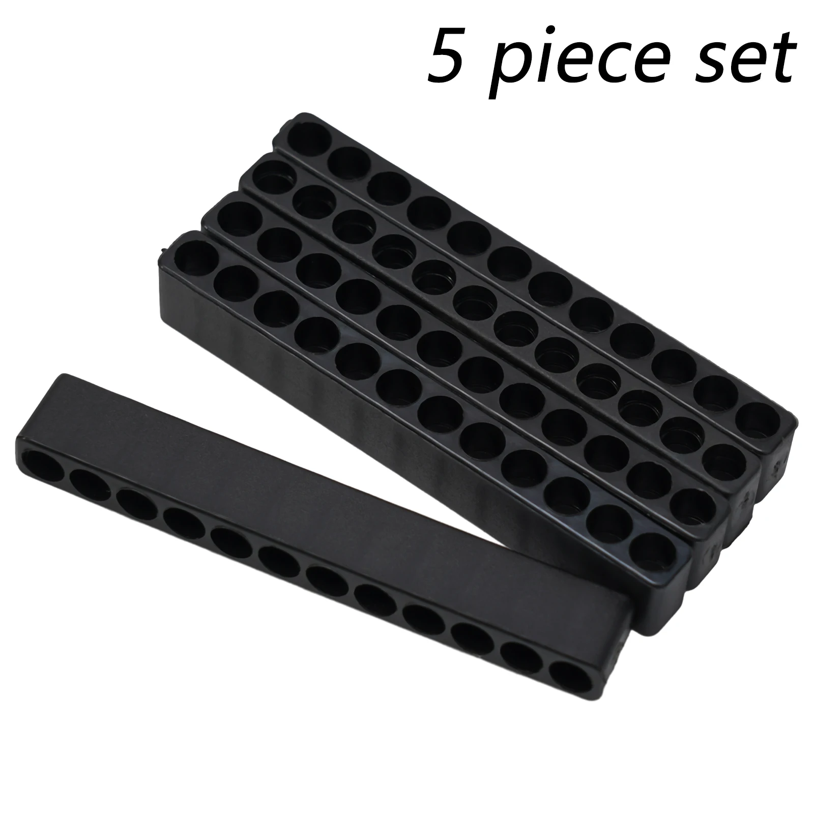 5pcs 10/11/12Holes Screwdriver Bit Holder Storage Plastic 1/4inch Hex Screwdriver Head Storage Drill Bit Stand Hand Tool
5pcs 10/11/12Holes Screwdriver Bit Holder Storage Plastic 1/4inch Hex Screwdriver Head Storage Drill Bit Stand Hand Tool