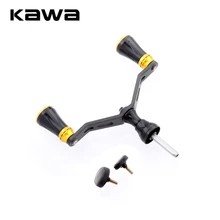 

kawa Fishing Reel Handle Carbon Fiber With Alloy Knob For Shimano Reel Double Handle Weight 45.9g DIY Fishing Tackle Accessory